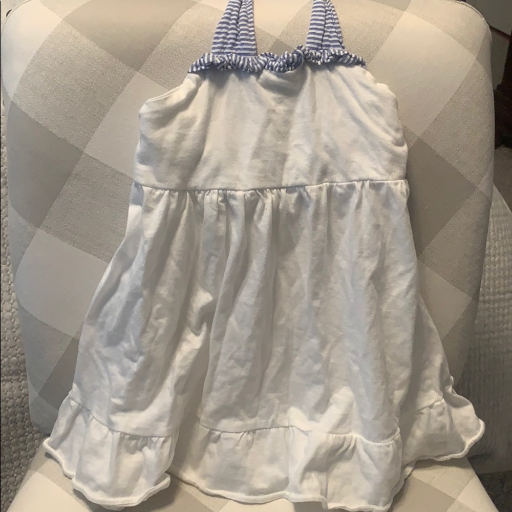 EUC White Halter Dress